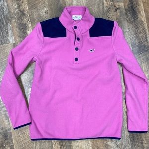 Womens Vineyard Vines Pink fleece small